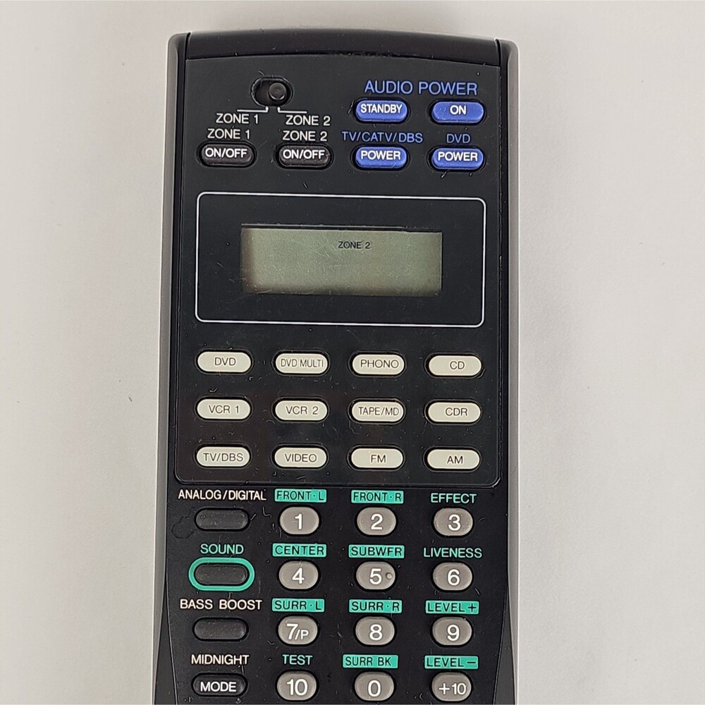 JVC RM-SRX8040J OEM A/V Receiver Remote Control RX-8040B Tested Working - Picture 5 of 9